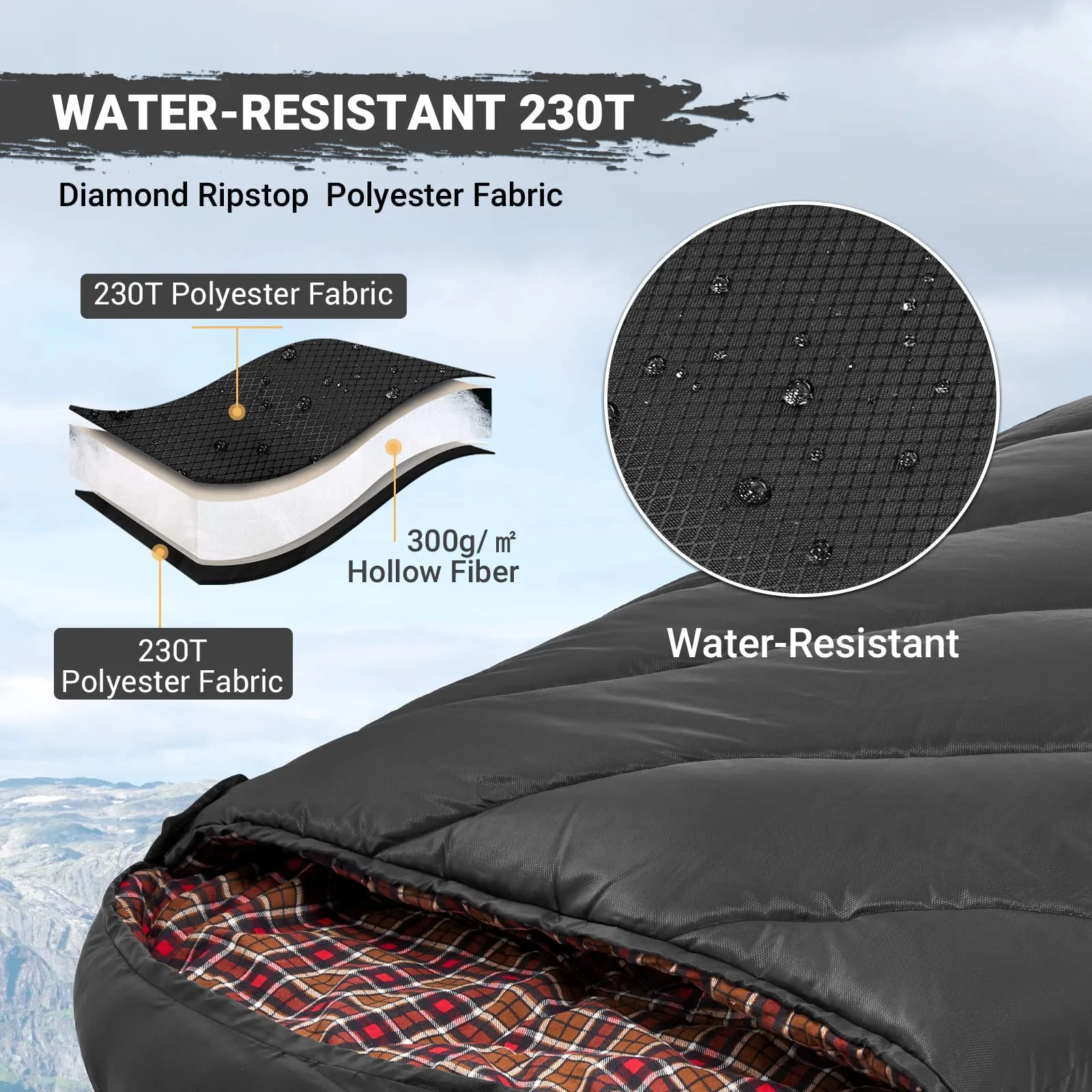 KingCamp Youth Extra Wide Sleeping Bag