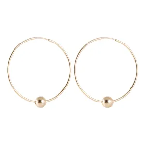 Large Gold Hoops