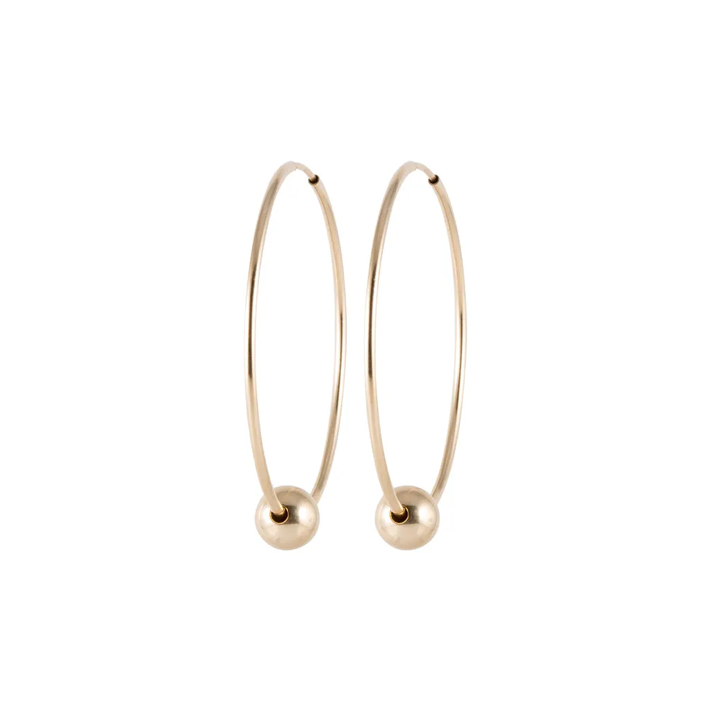 Large Gold Hoops