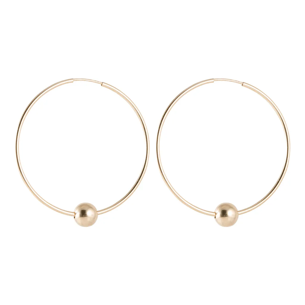 Large Gold Hoops