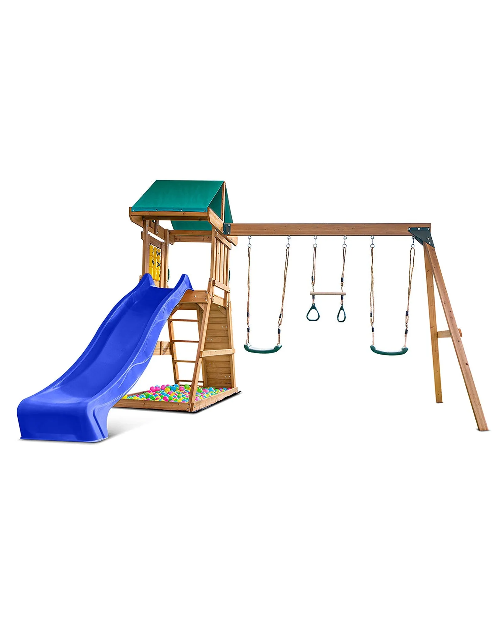 Lifespan Kids Birmingham Play Centre Set with 2.2m Blue Slide