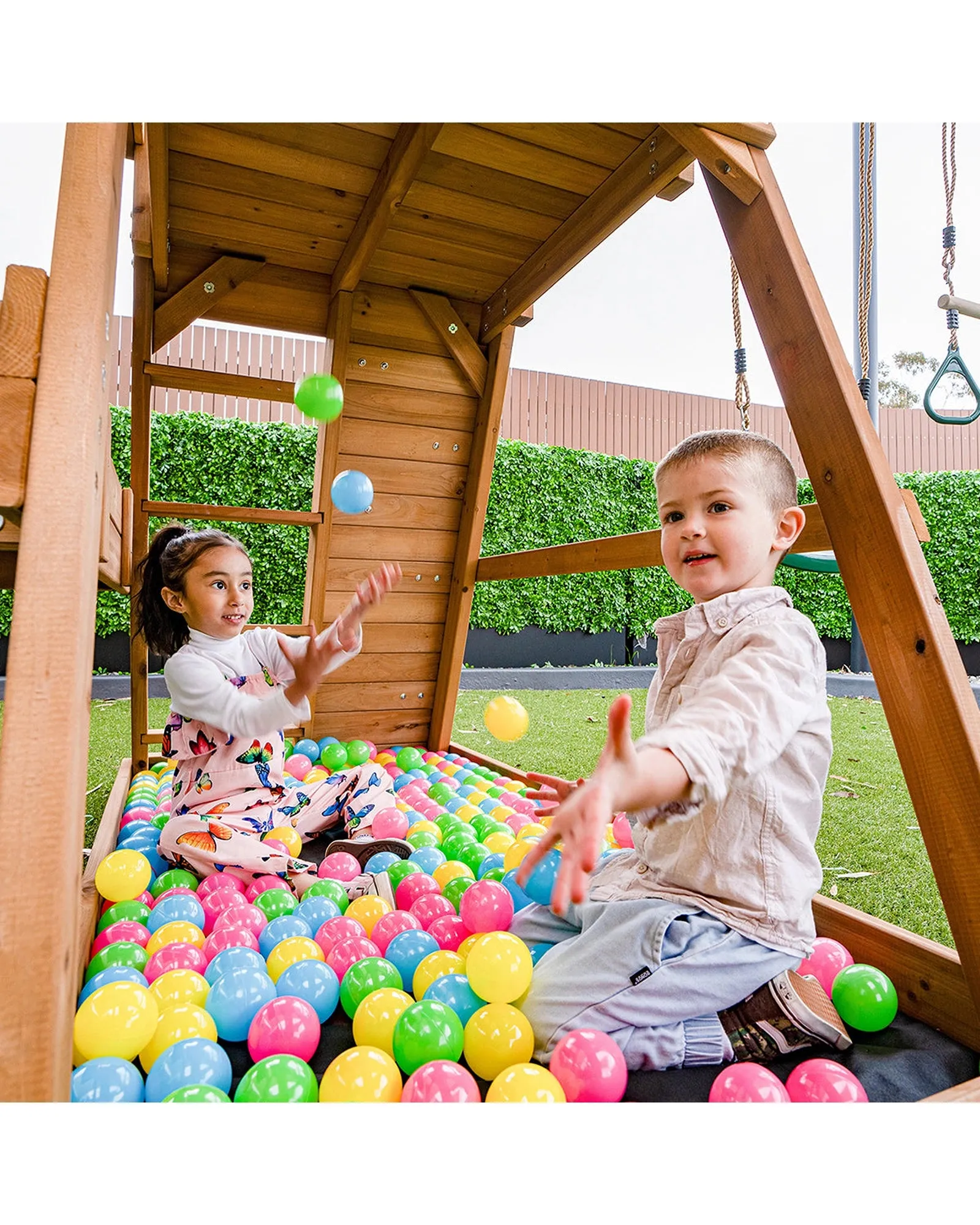 Lifespan Kids Birmingham Play Centre Set with 2.2m Blue Slide