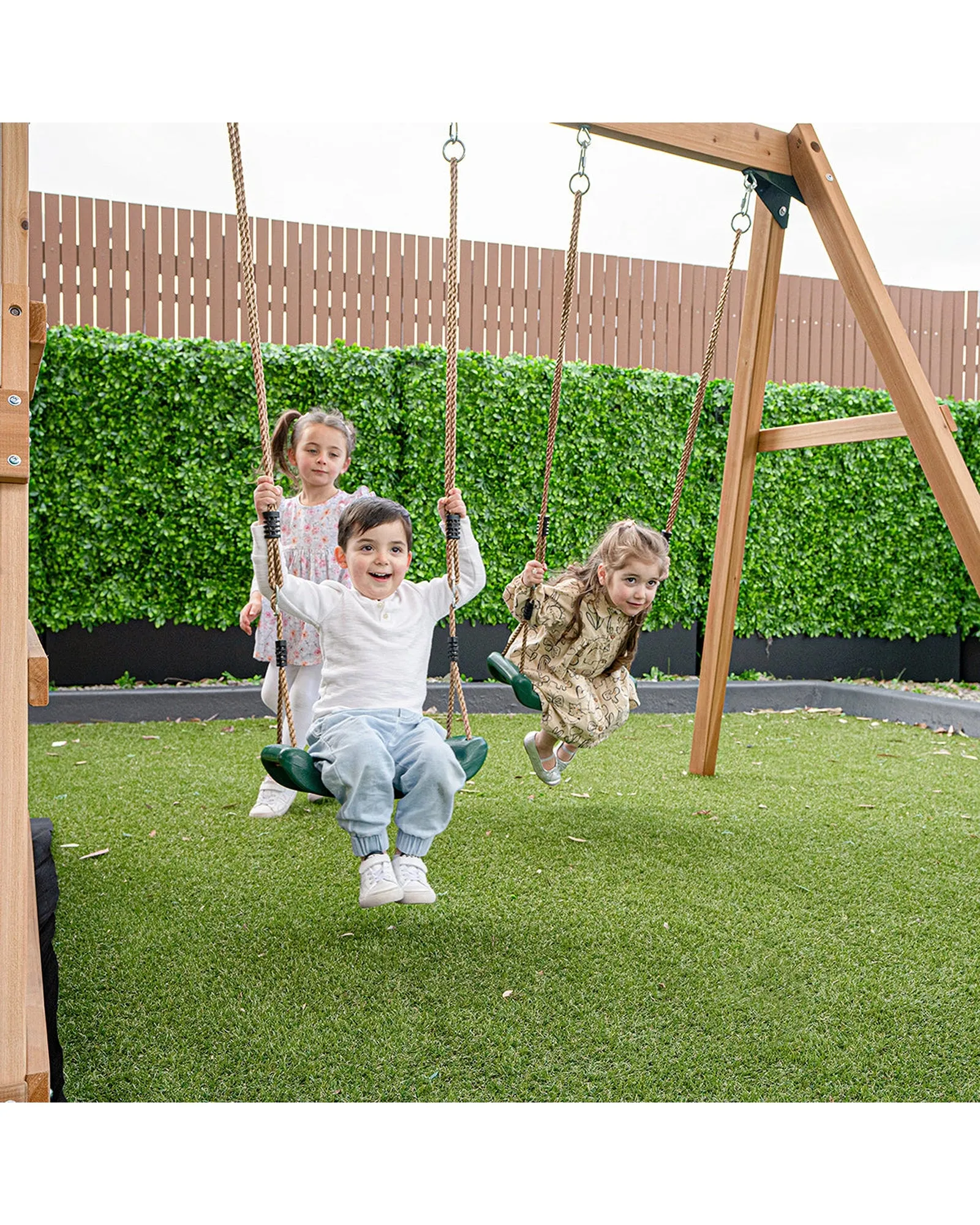 Lifespan Kids Greenvale Play Centre with 1.8m Green Slide