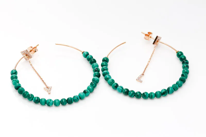 Malachite Hoops