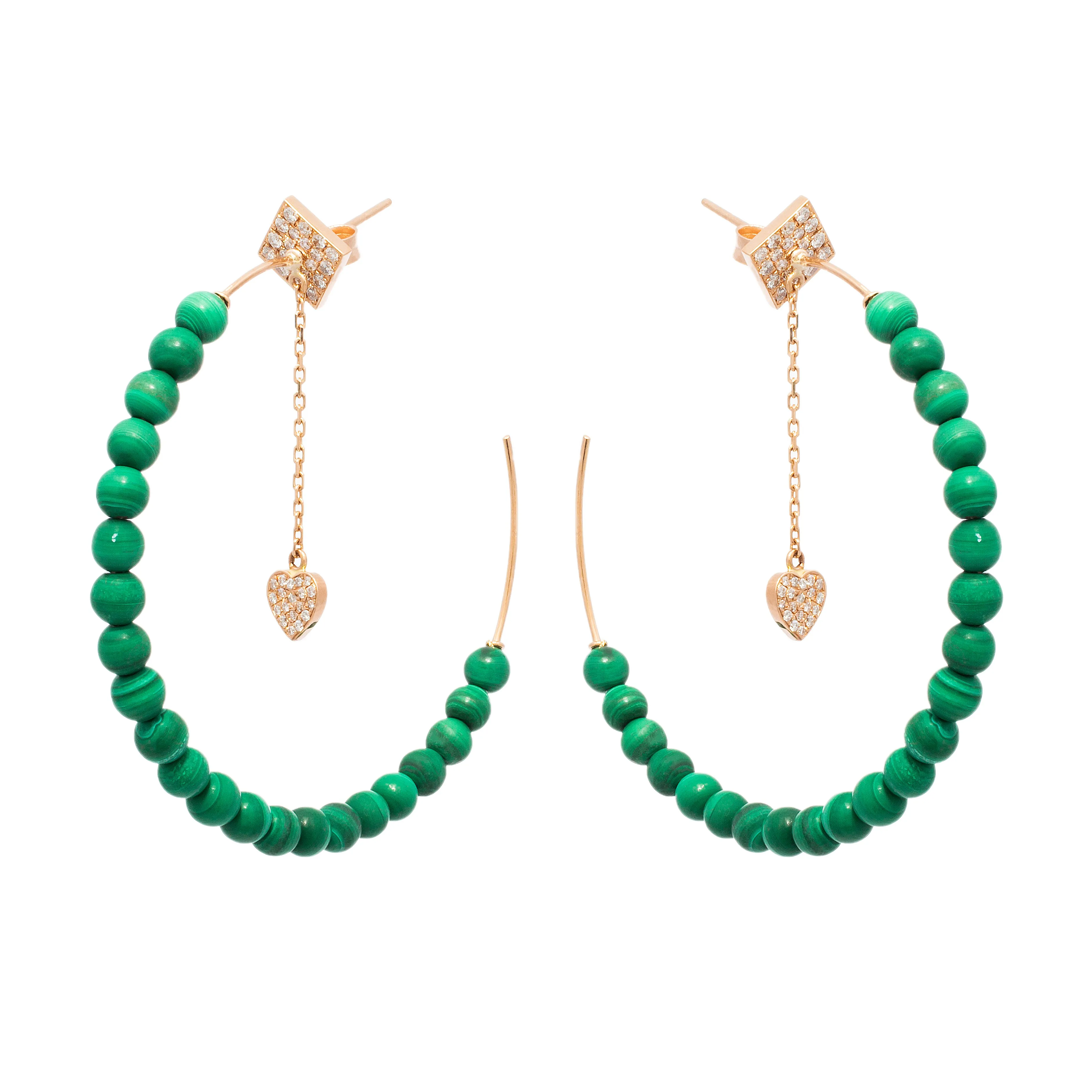 Malachite Hoops