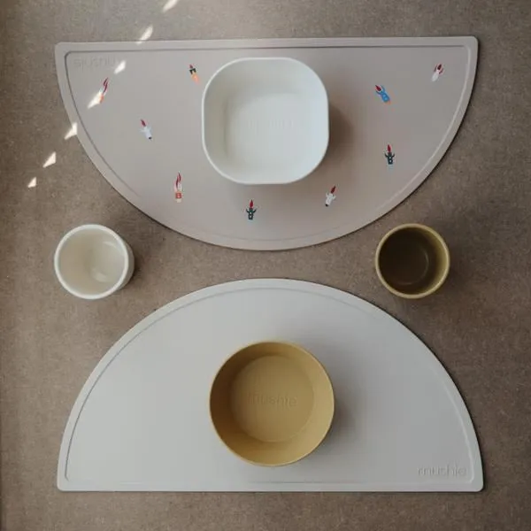 Mushie Silicone Place Mat - Rockets