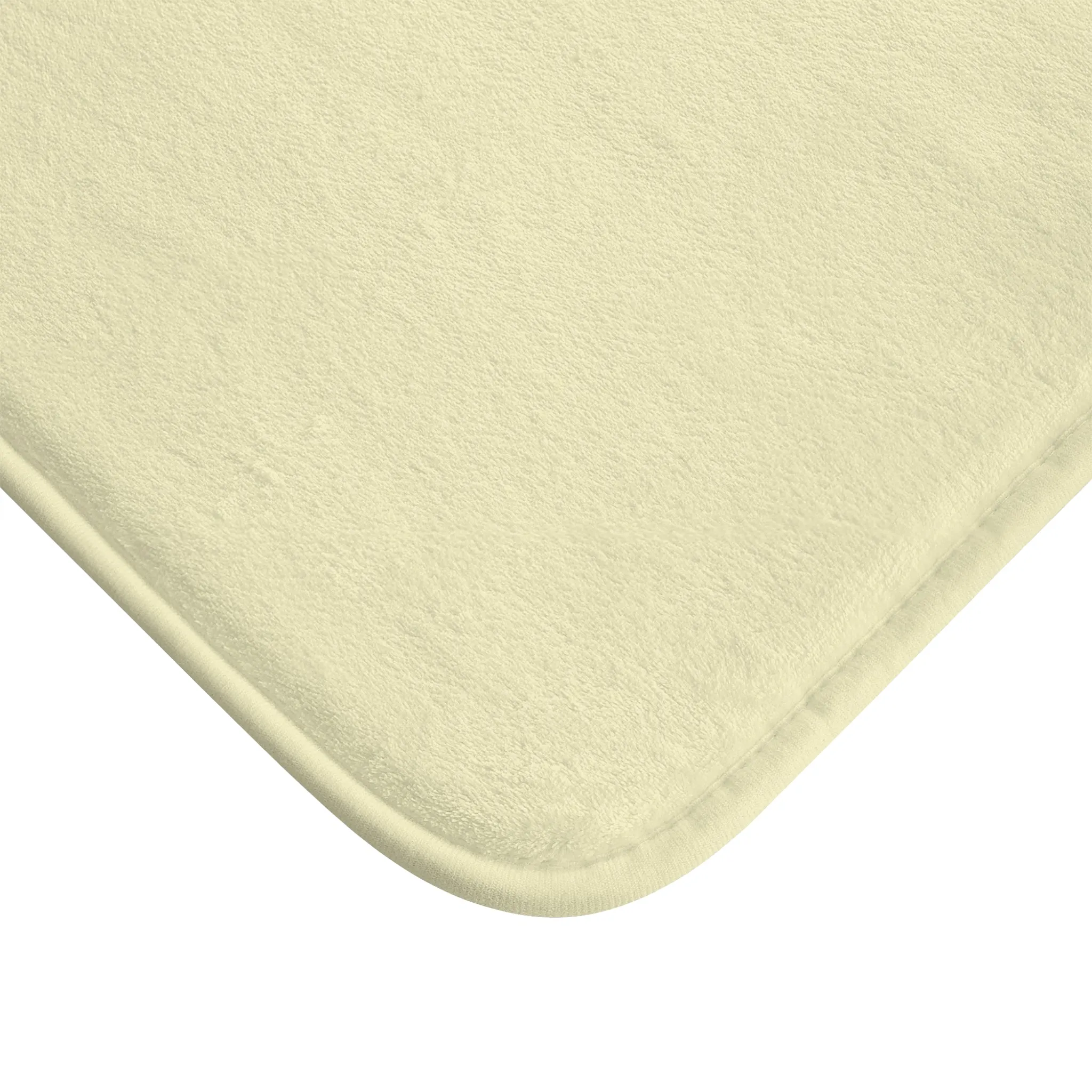 Muted Daffodil Accent Color, Memory Foam Bath Mat - Cozy Bathroom Essential