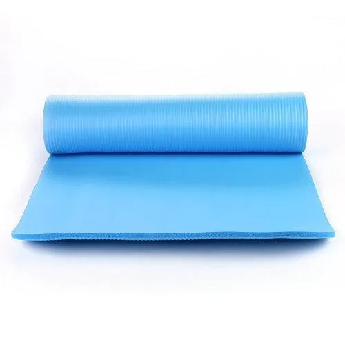 NBR Foam Yoga Mat 15mm Thick - Sky Blue