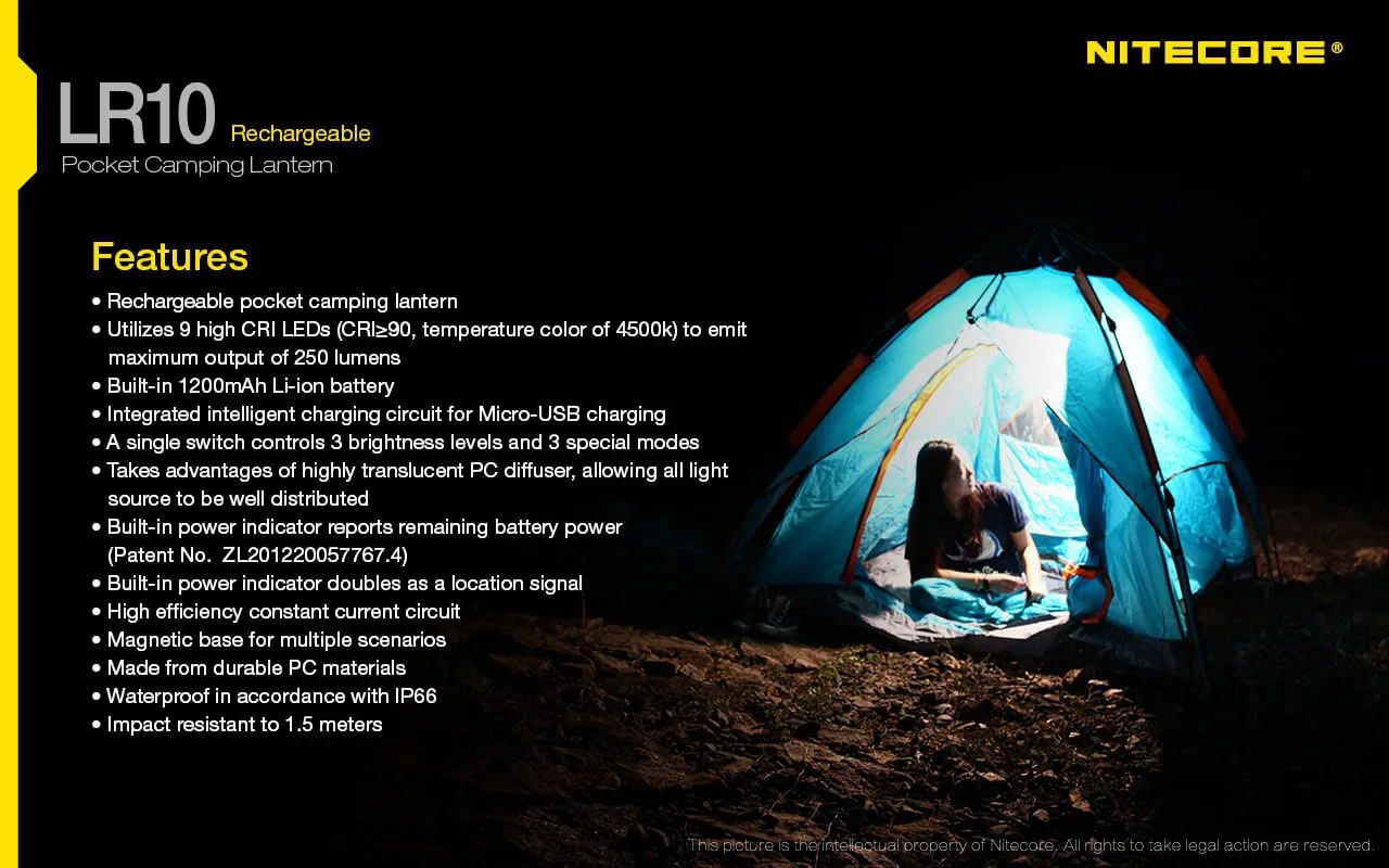 Nitecore LR10 Lantern