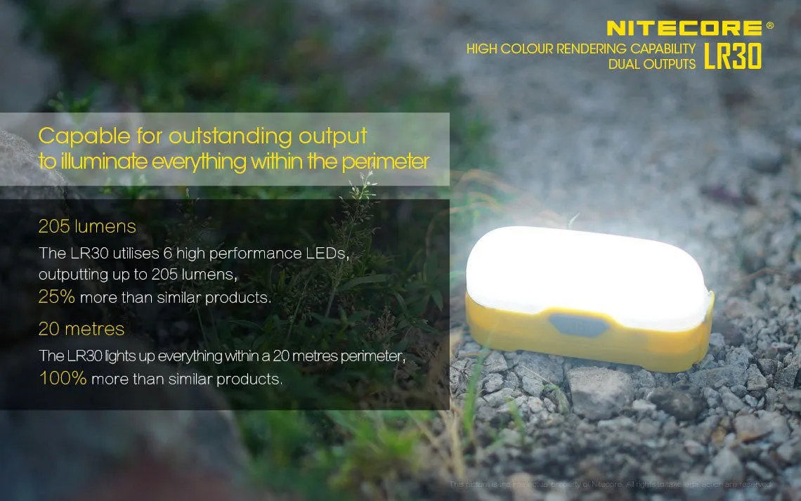 Nitecore LR30 Lantern