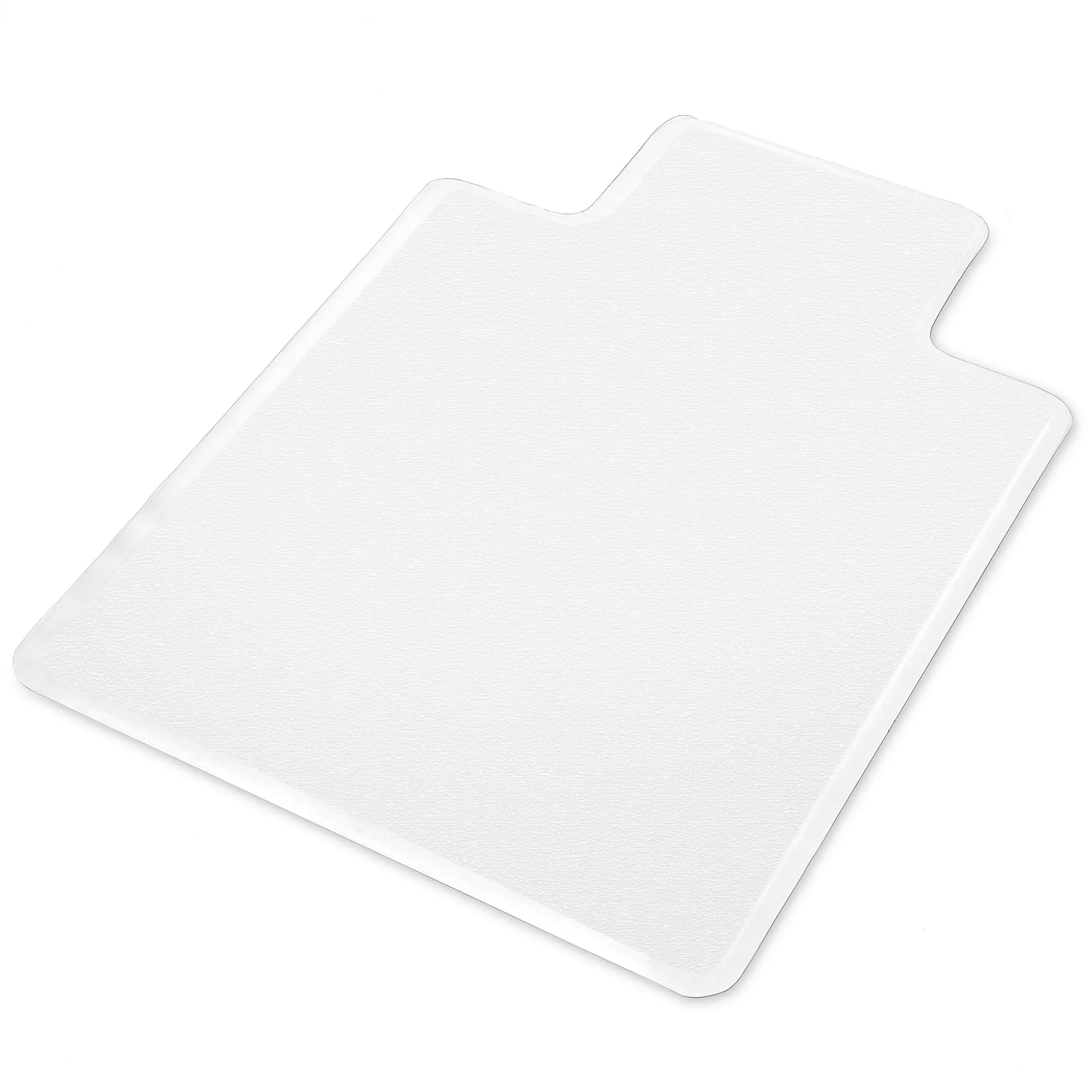 Office Desk Chair Floor Mat with Lip, Clear