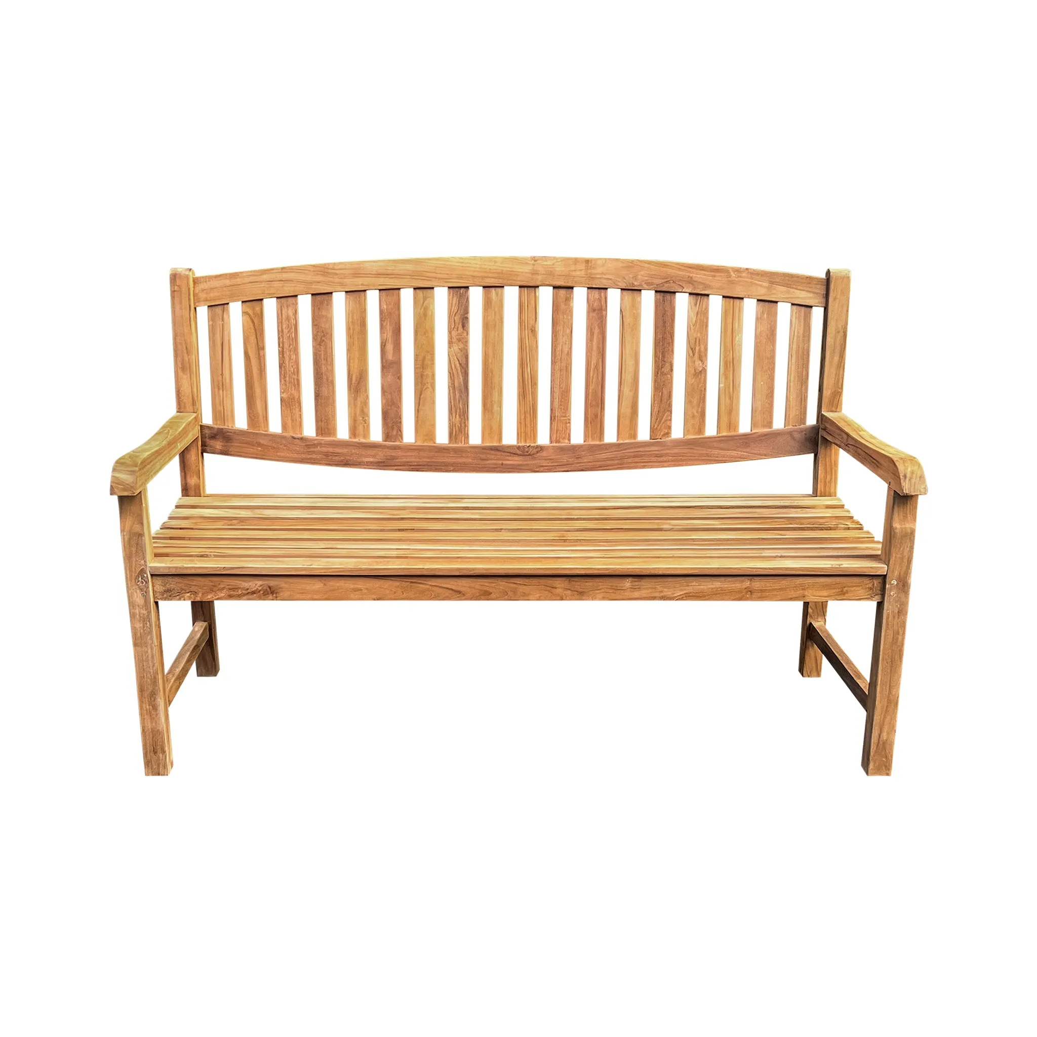 Oval Teak Garden Benches