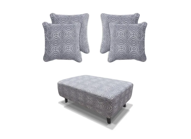 Poppy Footstool & Cushion Sets