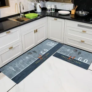 Premium Padded Anti slip Kitchen Mat Set-Refresh Kitchen