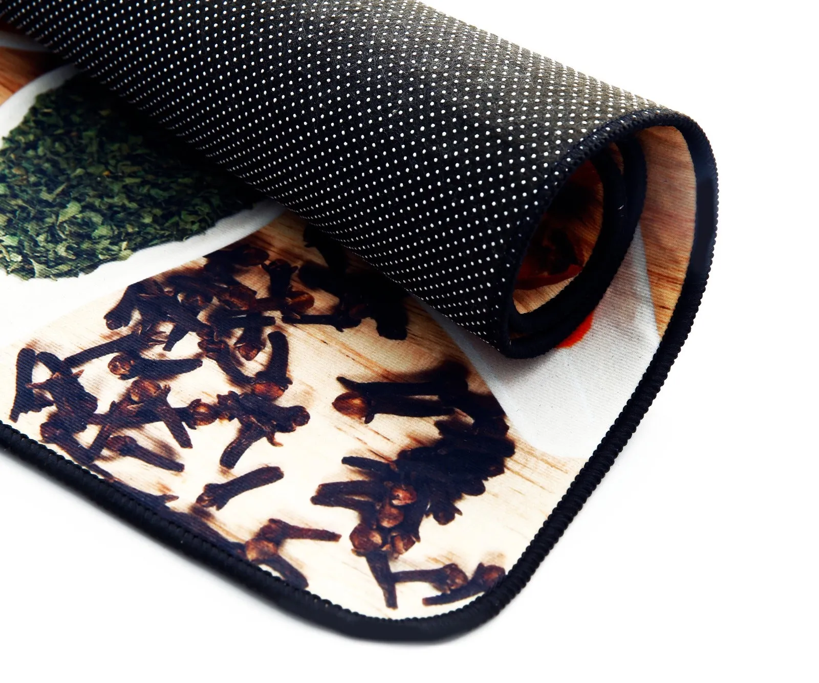 Premium Padded Anti slip Kitchen Mat Set-Spice and Spoons