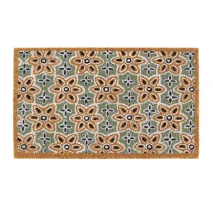 Sage Green Woodblock Coir