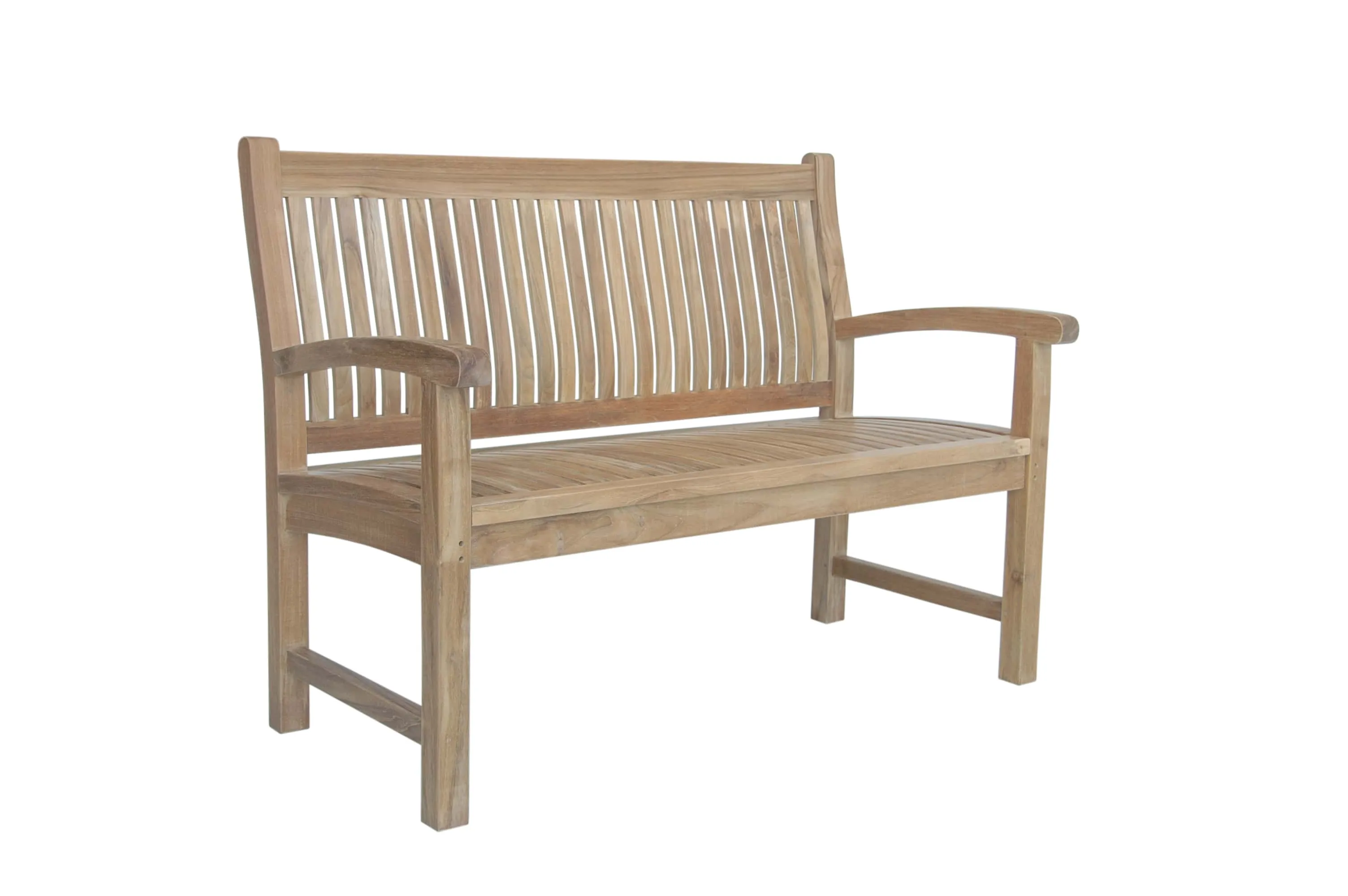 Sahara 2-Seater Bench, 36 H x 47 W x 24 L, Crafted Solid In Teak, Arrives In 5-9 Working Days For Easy Assembly.