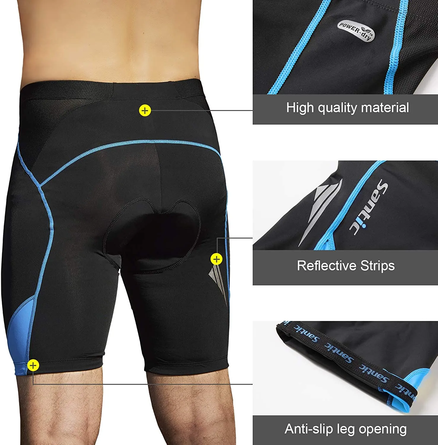 Santic Men's Biking Shorts