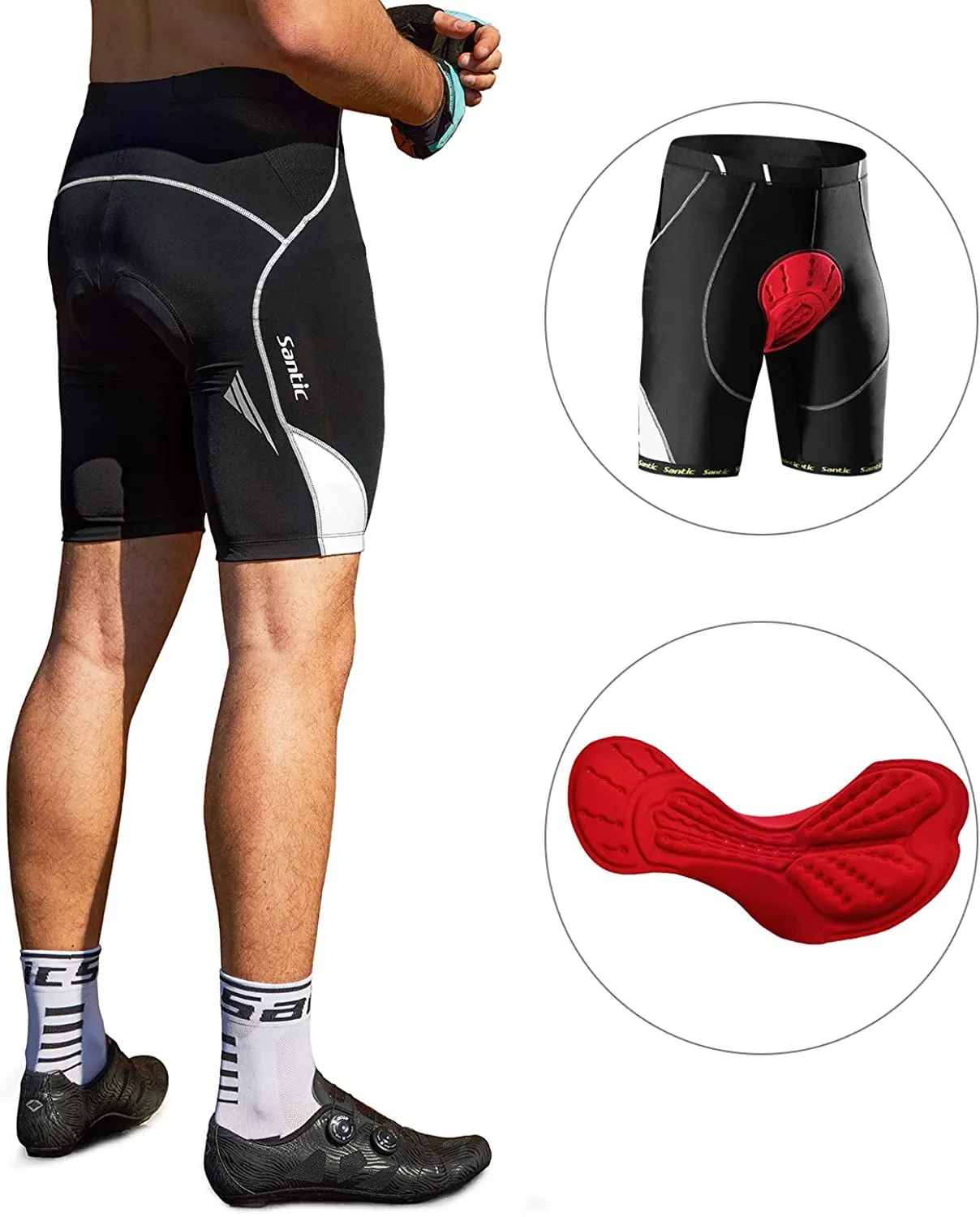 Santic Men's Biking Shorts