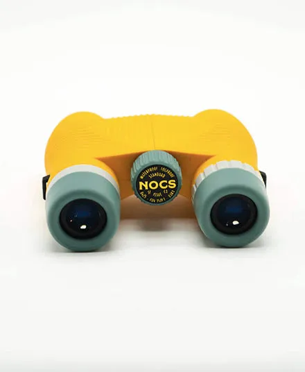 Standard Issue Waterproof Binoculars, Canary Yellow