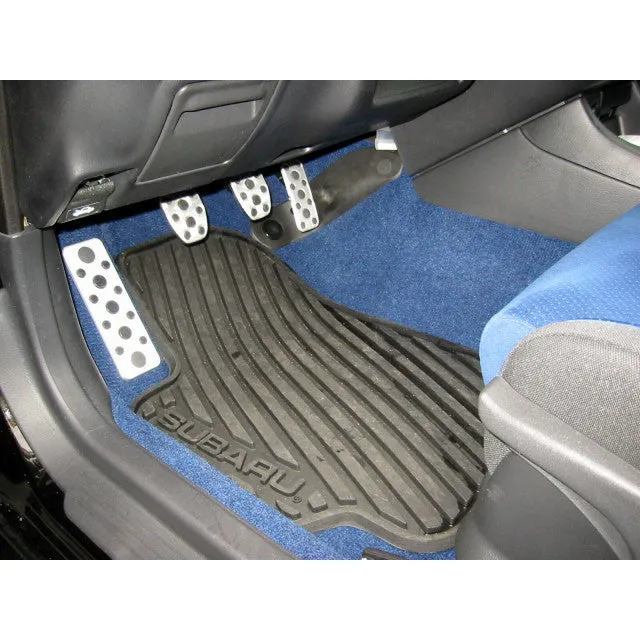 Subaru OEM All-Weather Rubber Floor Mats 2002-2007 Impreza/WRX/STI