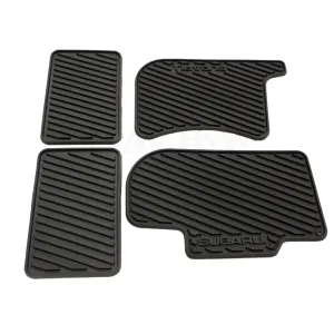 Subaru OEM All-Weather Rubber Floor Mats 2002-2007 Impreza/WRX/STI