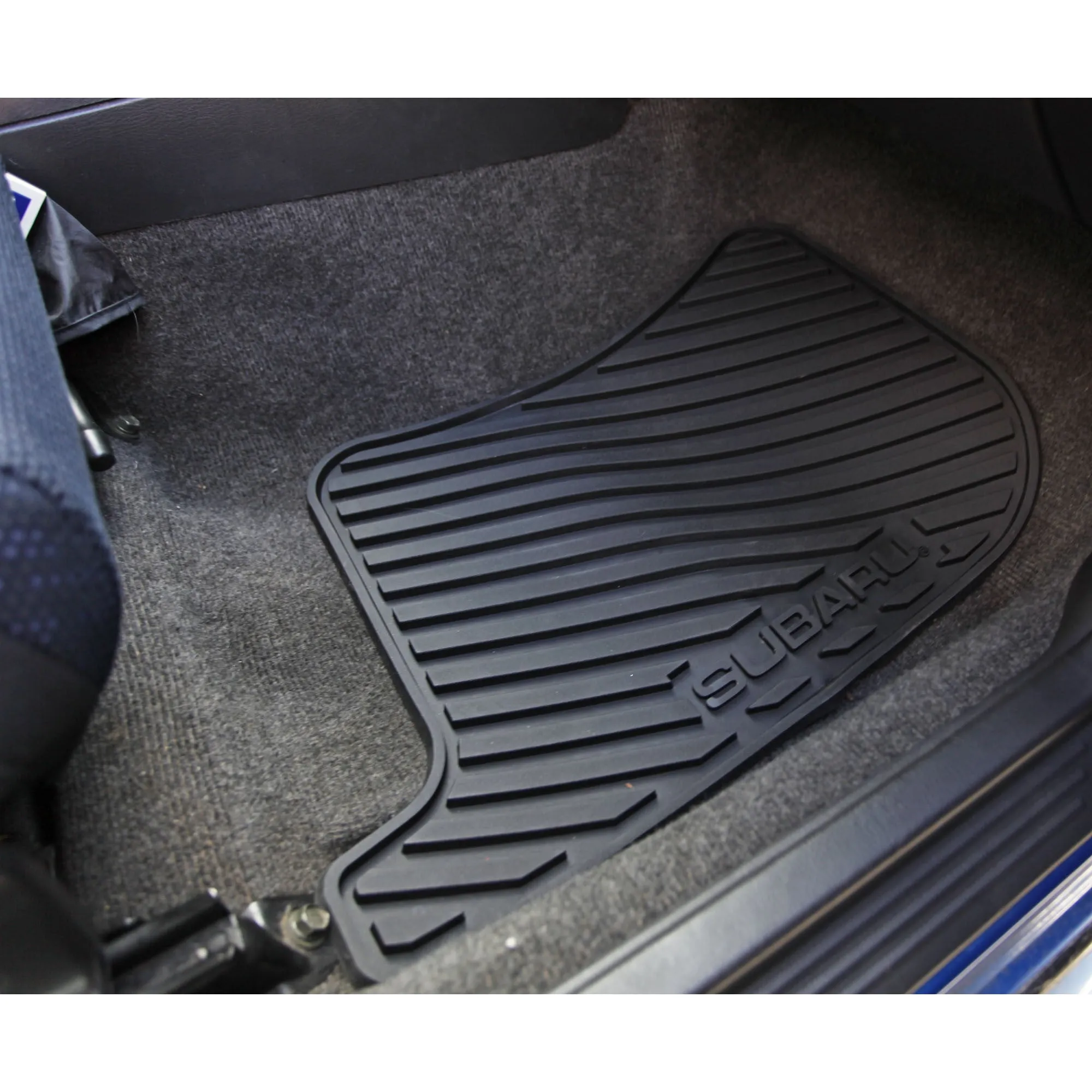 Subaru OEM All-Weather Rubber Floor Mats 2002-2007 Impreza/WRX/STI