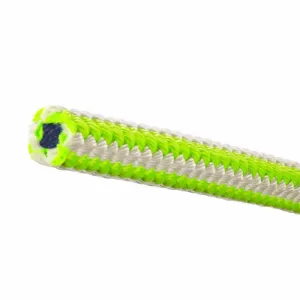 Teufelberger Braided Safety Blue Ultra Vee (green) Climbing Rope 12.7mm per meter