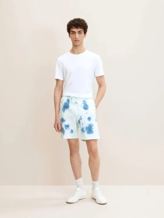 TOM TAILOR - Batik Sweat Shorts - 1031961