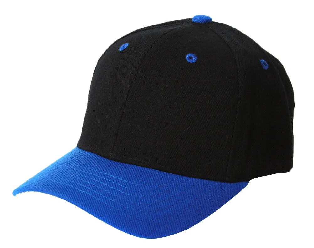 TopHeadwear Blank Baseball Hat Adjustable Hook and Loop Closure