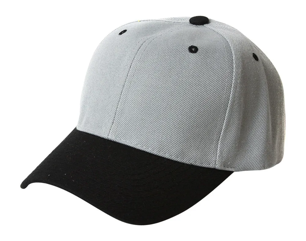 TopHeadwear Blank Baseball Hat Adjustable Hook and Loop Closure