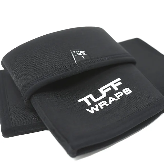 TUFF 7mm Competition Knee Sleeves (All Black)