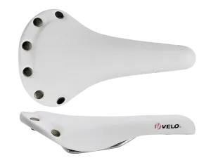 VL-1221 Studded Saddle White