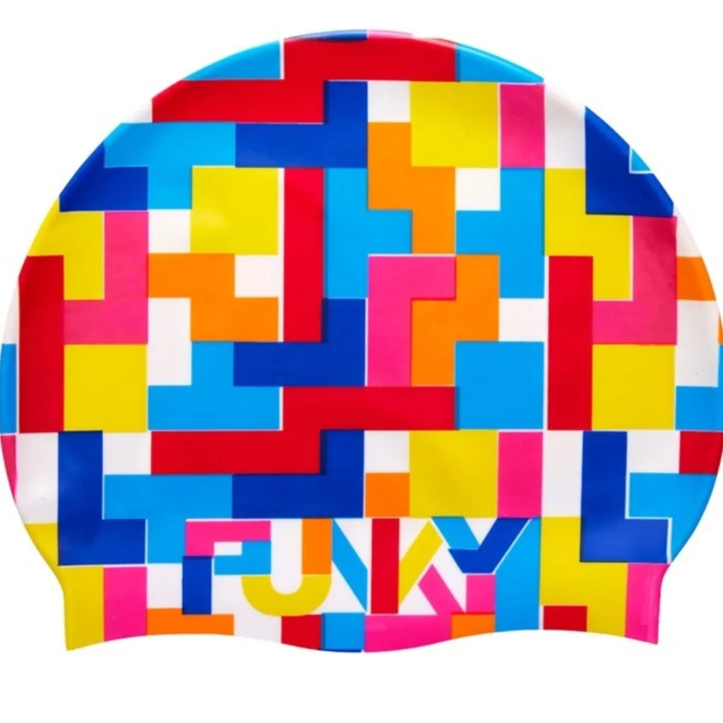 Way Funky Silicone Swim Cap