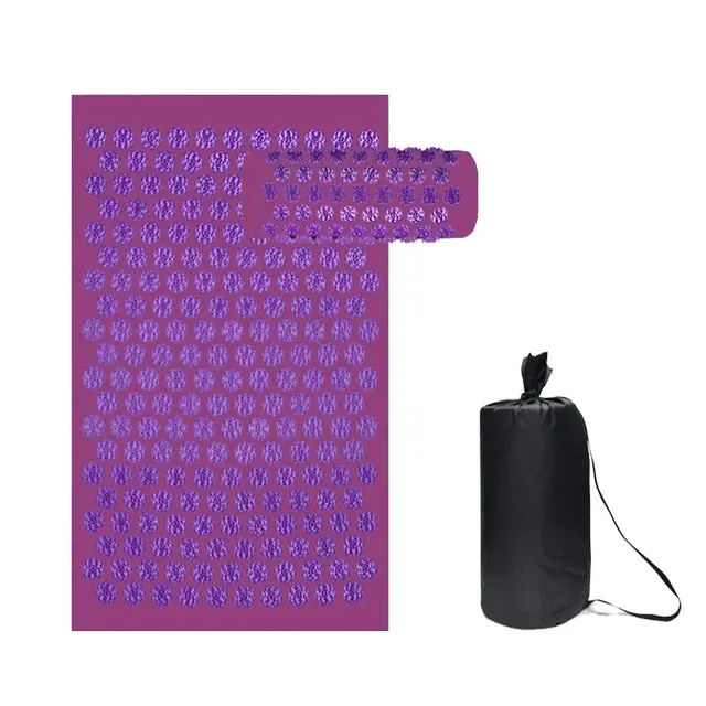 Yoga Mat and Pillow Set