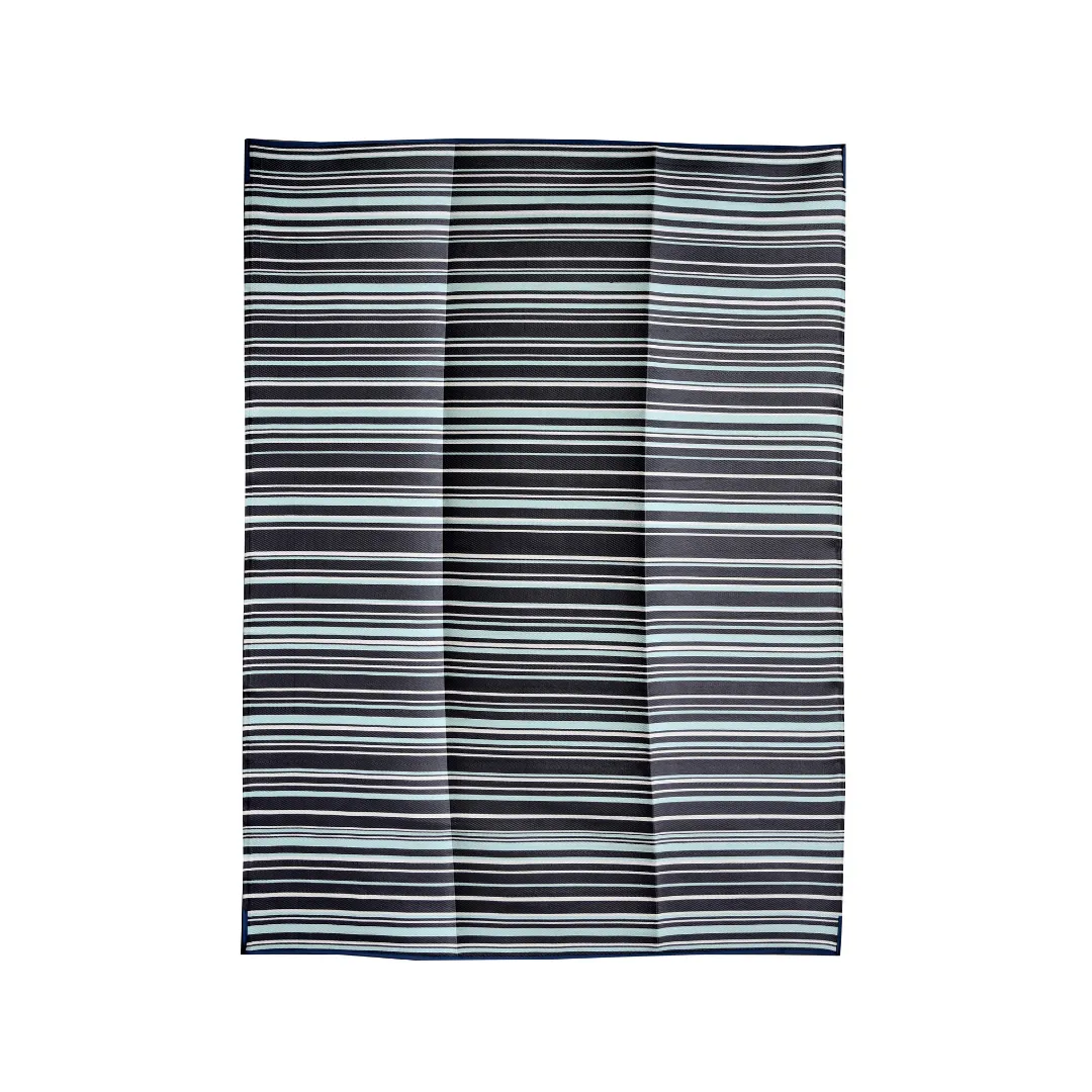 Zenith Multicolour Stripes Foldable Waterproof Large Camping Mat - 270x360 CM